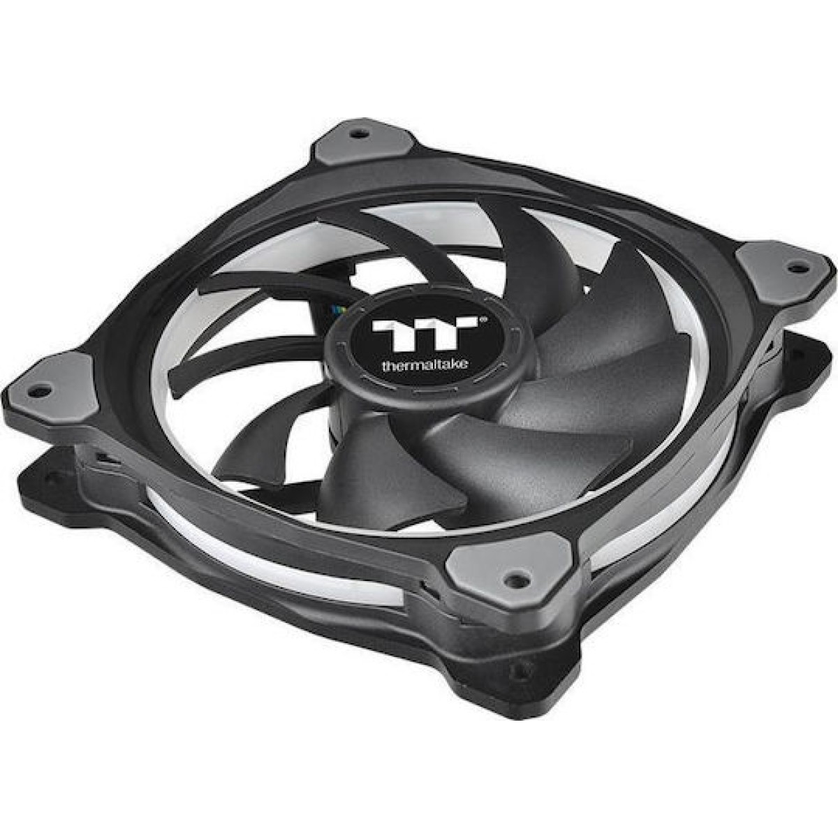 Thermaltake Riing Plus 12 RGB Radiator Fan Lumi Plus TT Premium Case Fan 120mm με Σύνδεση 4-Pin PWM 3τμχ