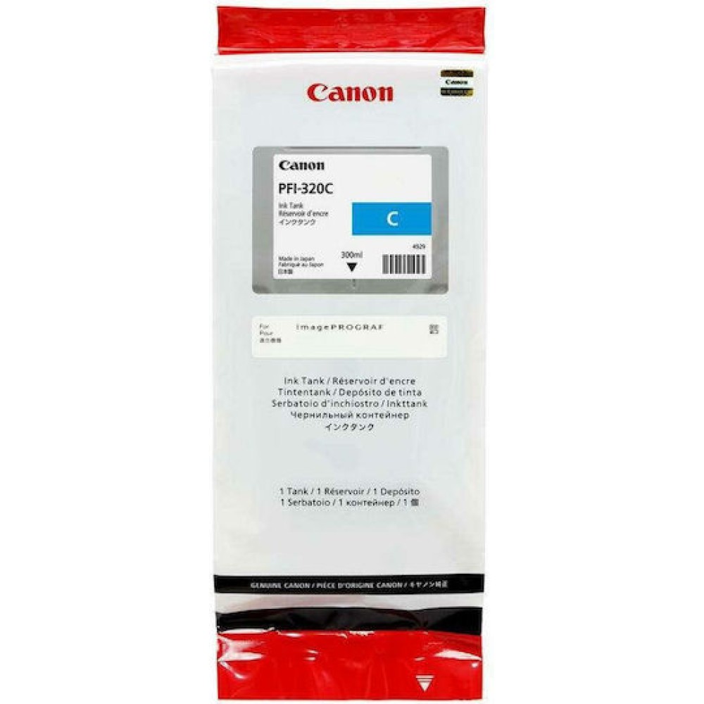 Canon PFI-320 Γνήσιο Μελάνι Εκτυπωτή InkJet Μπλε (2891C001)