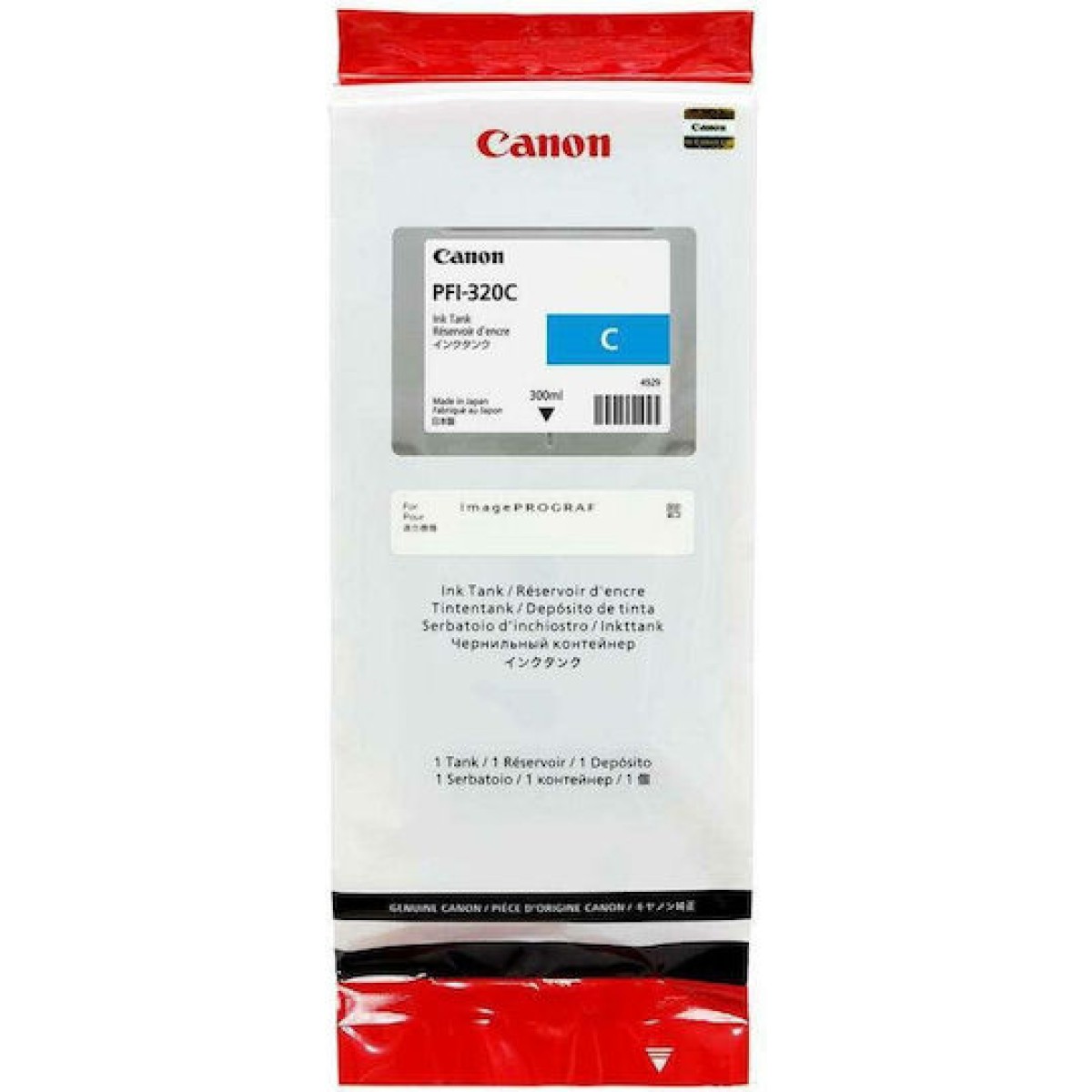 Canon PFI-320 Γνήσιο Μελάνι Εκτυπωτή InkJet Μπλε (2891C001)