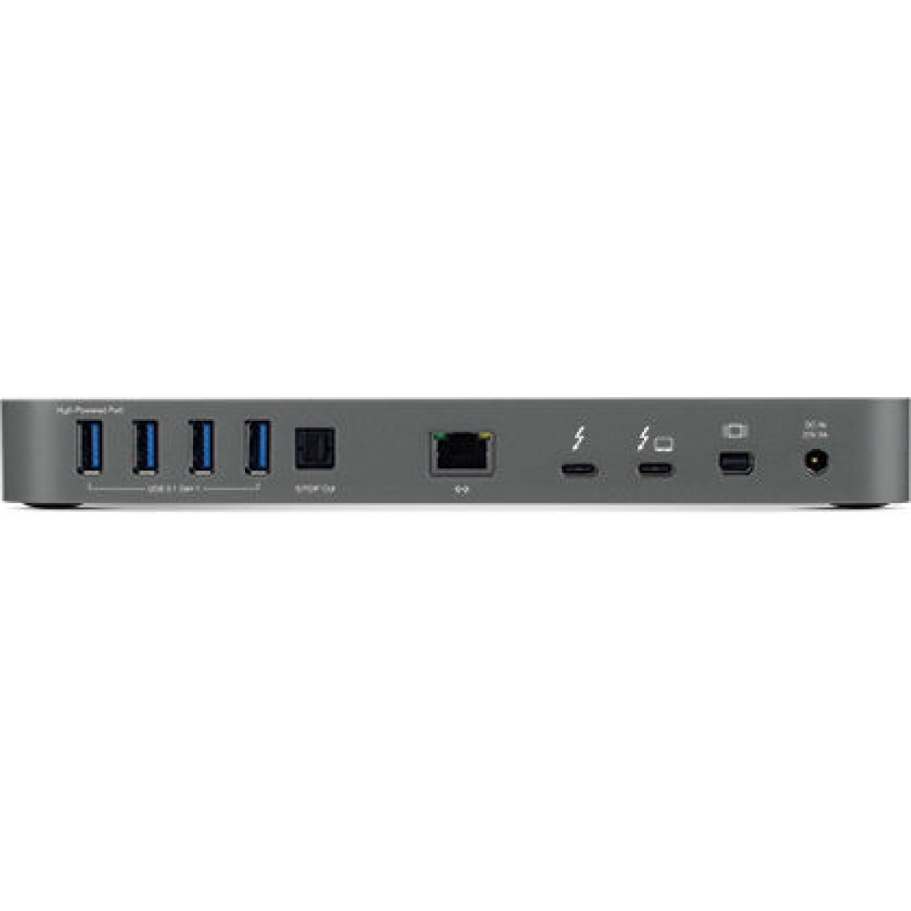OWC USB-C Docking Station με DisplayPort 4K PD Ethernet και συνδεση 2 Οθονών Γκρι (OWCTB3DK14PSG)