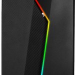 Aerocool Bolt Gaming Midi Tower Κουτί Υπολογιστή με Πλαϊνό Παράθυρο και RGB Φωτισμό Μαύρο