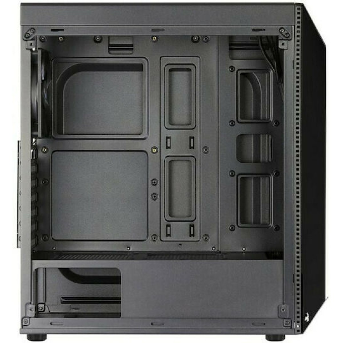 Aerocool Shard Gaming Midi Tower Κουτί Υπολογιστή με Πλαϊνό Παράθυρο Μαύρο