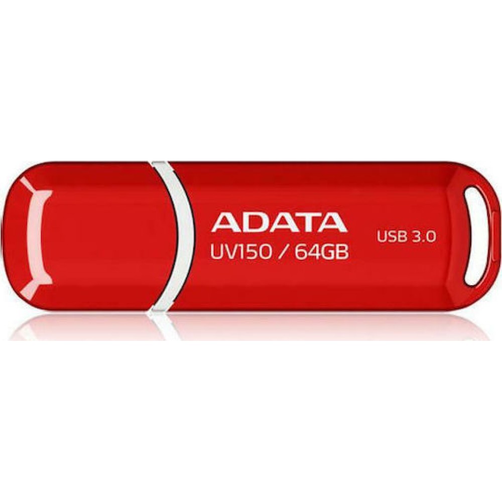 Adata DashDrive UV150 64GB USB 3.0 Stick Κόκκινο