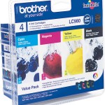 Brother LC980 Multipack Γνήσιο Πακέτο Μελανιών Εκτυπωτή InkJet Πολλαπλό (Color) (LC-980VALBPDR)