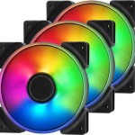 Fractal Design Prisma AL-12 Case Fan 120mm με ARGB Φωτισμό και Σύνδεση 3-Pin 3τμχ