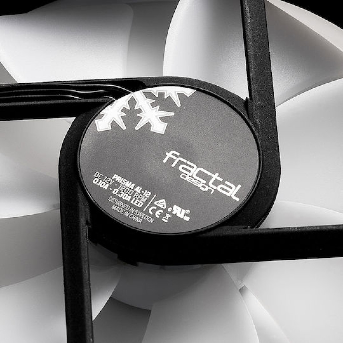 Fractal Design Prisma AL-12 Case Fan 120mm με ARGB Φωτισμό και Σύνδεση 3-Pin 3τμχ
