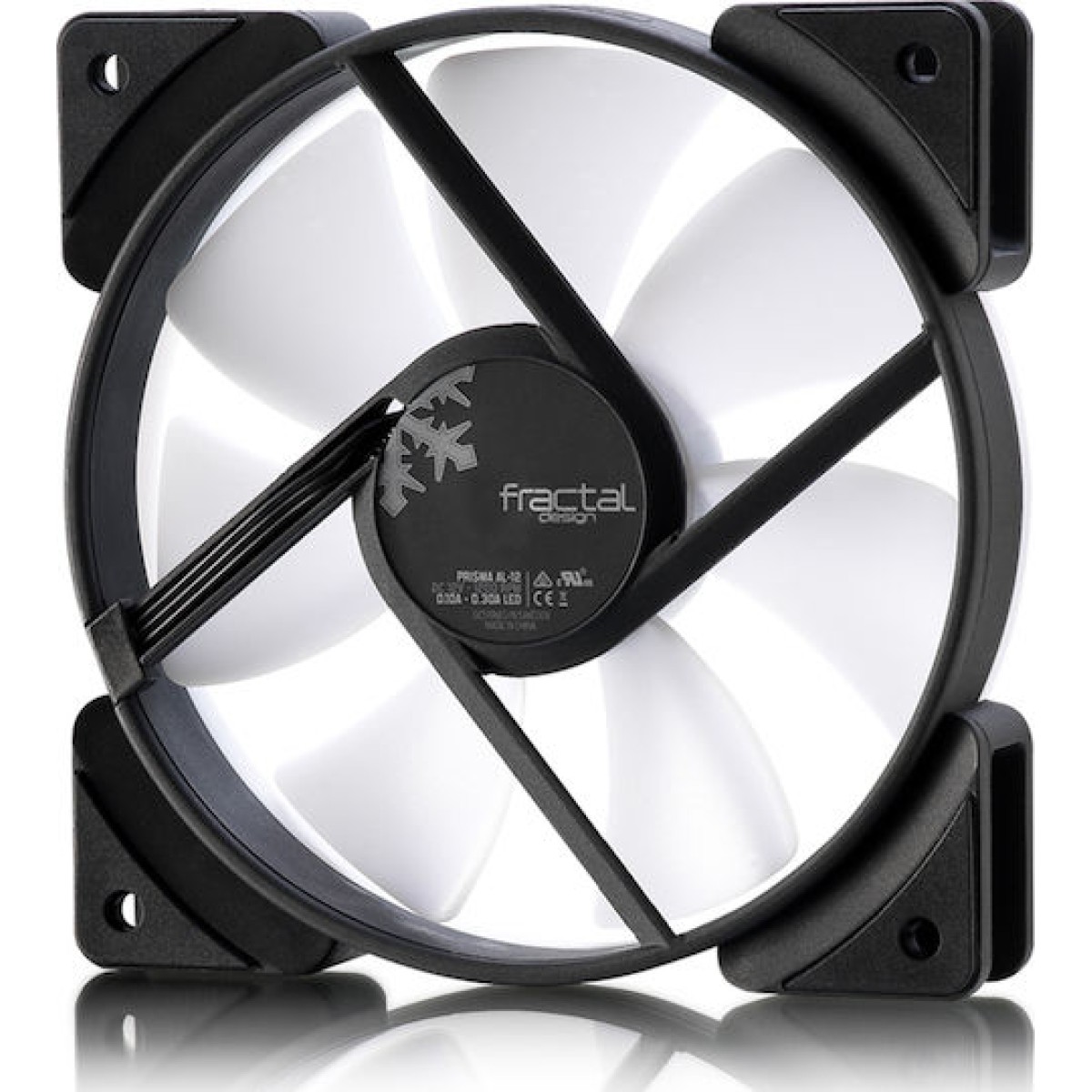 Fractal Design Prisma AL-12 Case Fan 120mm με ARGB Φωτισμό και Σύνδεση 3-Pin 3τμχ