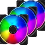 Fractal Design Prisma AL-14 Case Fan 140mm με ARGB Φωτισμό και Σύνδεση 3-Pin 3τμχ