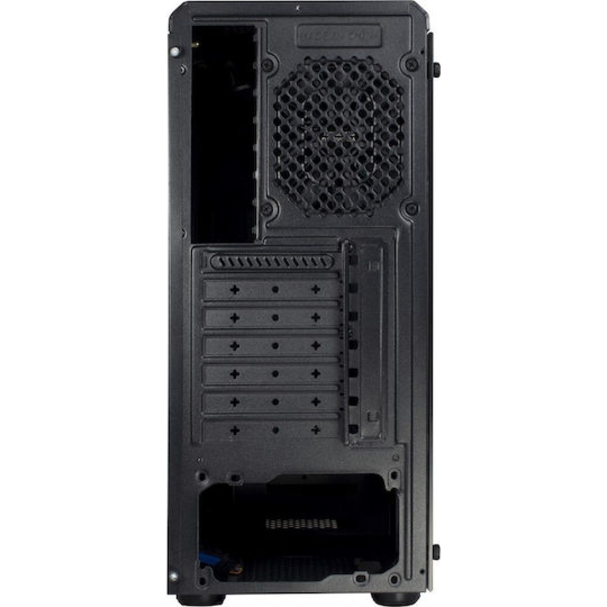 Inter-Tech C-3 SAPHIR Gaming Midi Tower Κουτί Υπολογιστή με Πλαϊνό Παράθυρο και RGB Φωτισμό Μαύρο