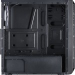 Inter-Tech C-3 SAPHIR Gaming Midi Tower Κουτί Υπολογιστή με Πλαϊνό Παράθυρο και RGB Φωτισμό Μαύρο