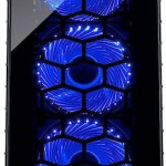 Inter-Tech CXC2 Gaming Midi Tower Κουτί Υπολογιστή με Πλαϊνό Παράθυρο Μαύρο