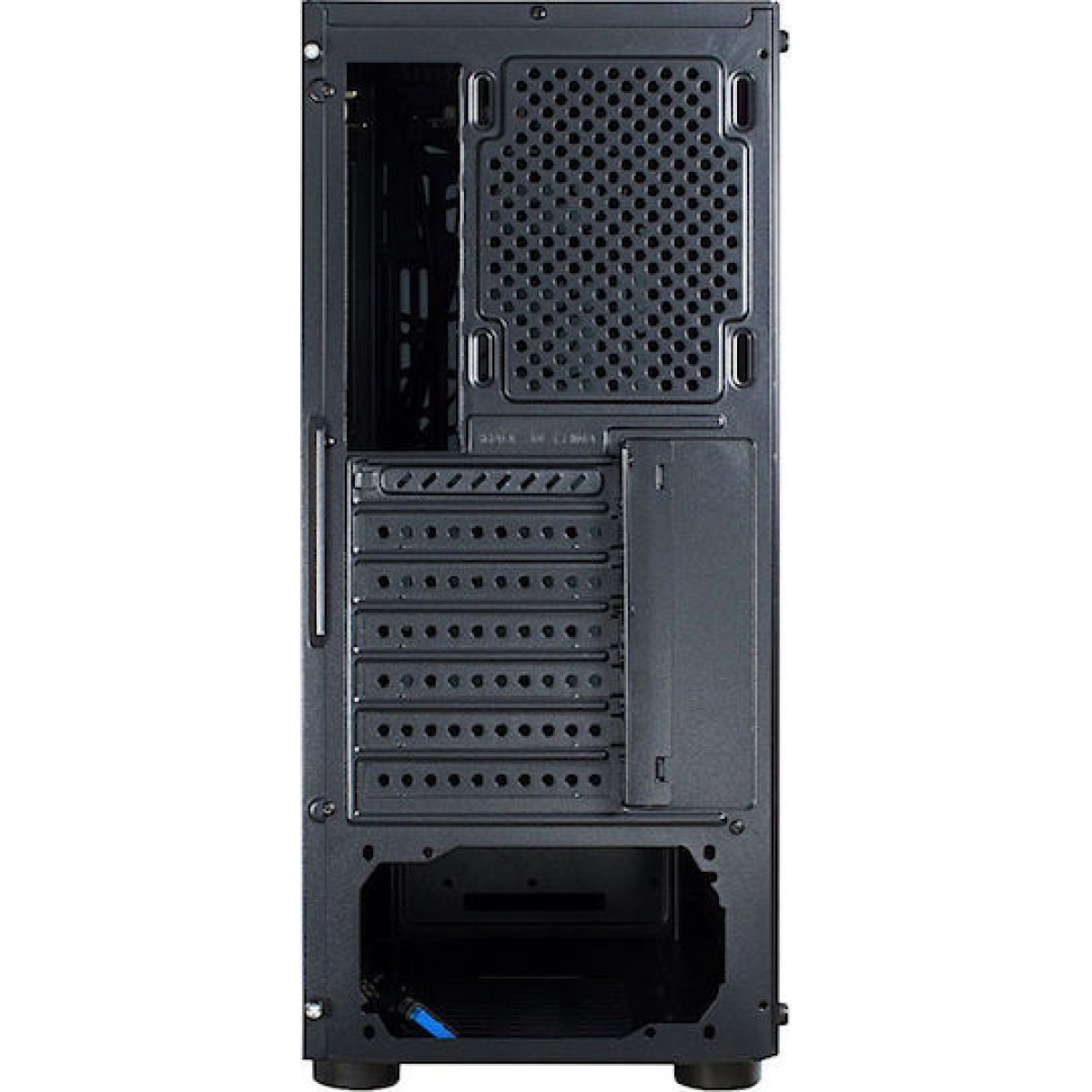 Inter-Tech CXC2 Gaming Midi Tower Κουτί Υπολογιστή με Πλαϊνό Παράθυρο Μαύρο