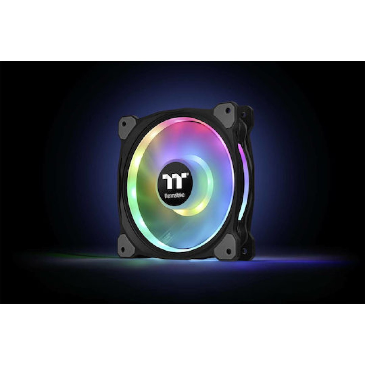 Thermaltake Riing Duo 14 RGB Radiator Fan TT Premium Case Fan 140mm με Σύνδεση 4-Pin PWM 3τμχ