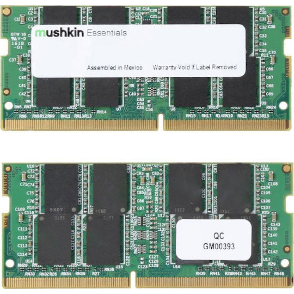 Mushkin Essentials DDR4 64GB RAM με 2x32GB Modules και Ταχύτητα 2666 για Laptop