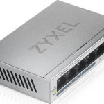 Zyxel GS1005HP Unmanaged L2 PoE+ Switch με 5 Θύρες Gigabit (1Gbps) Ethernet