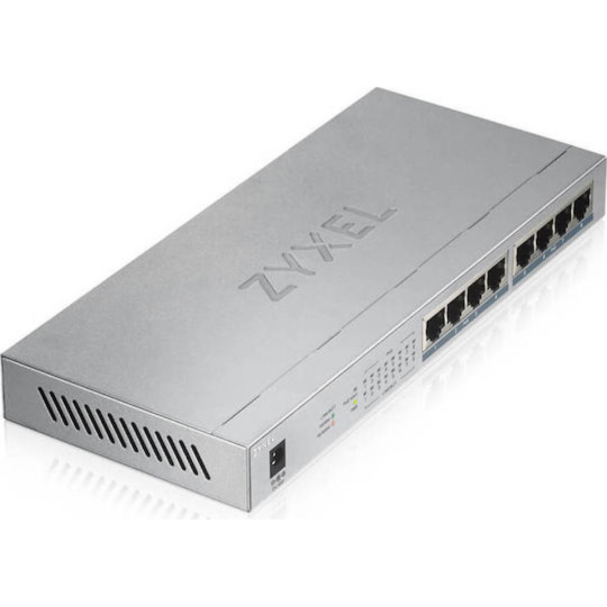 Zyxel GS1008HP Unmanaged L2 PoE+ Switch με 8 Θύρες Gigabit (1Gbps) Ethernet