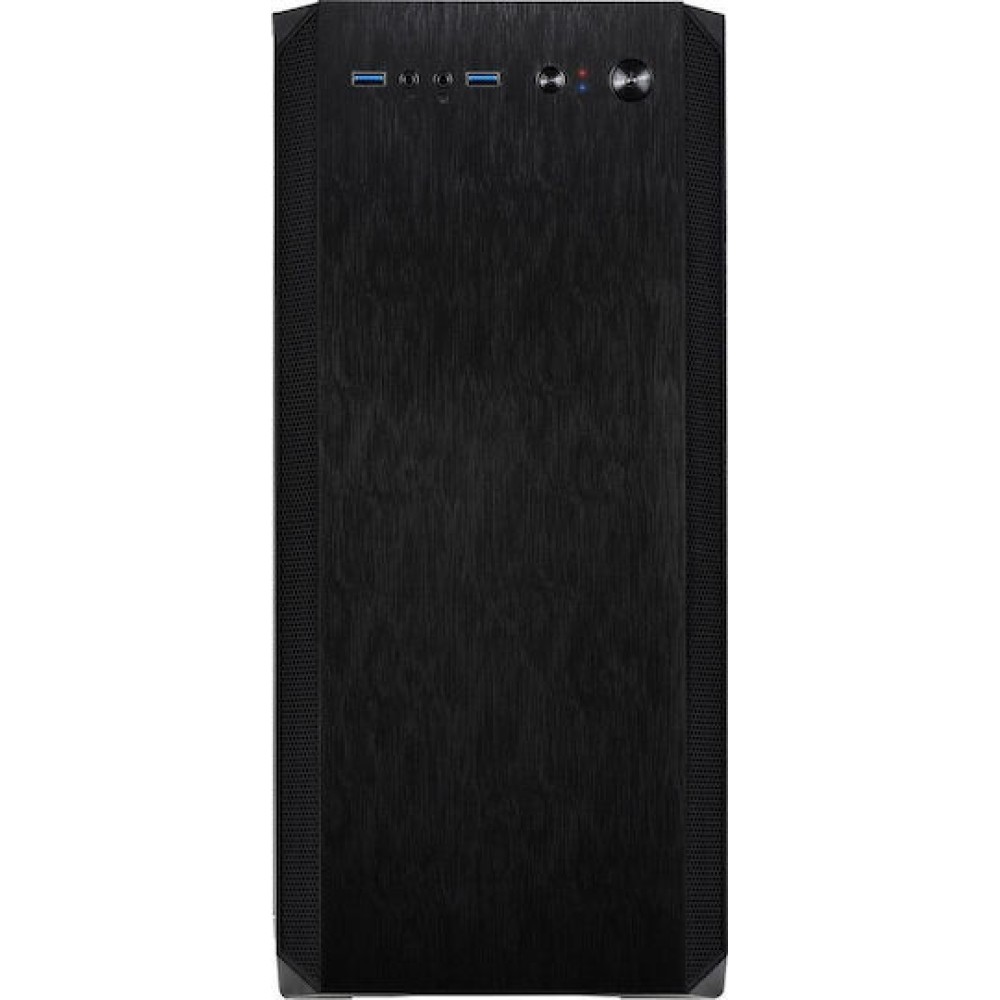 Inter-Tech H-606 Gaming Micro Tower Κουτί Υπολογιστή Μαύρο