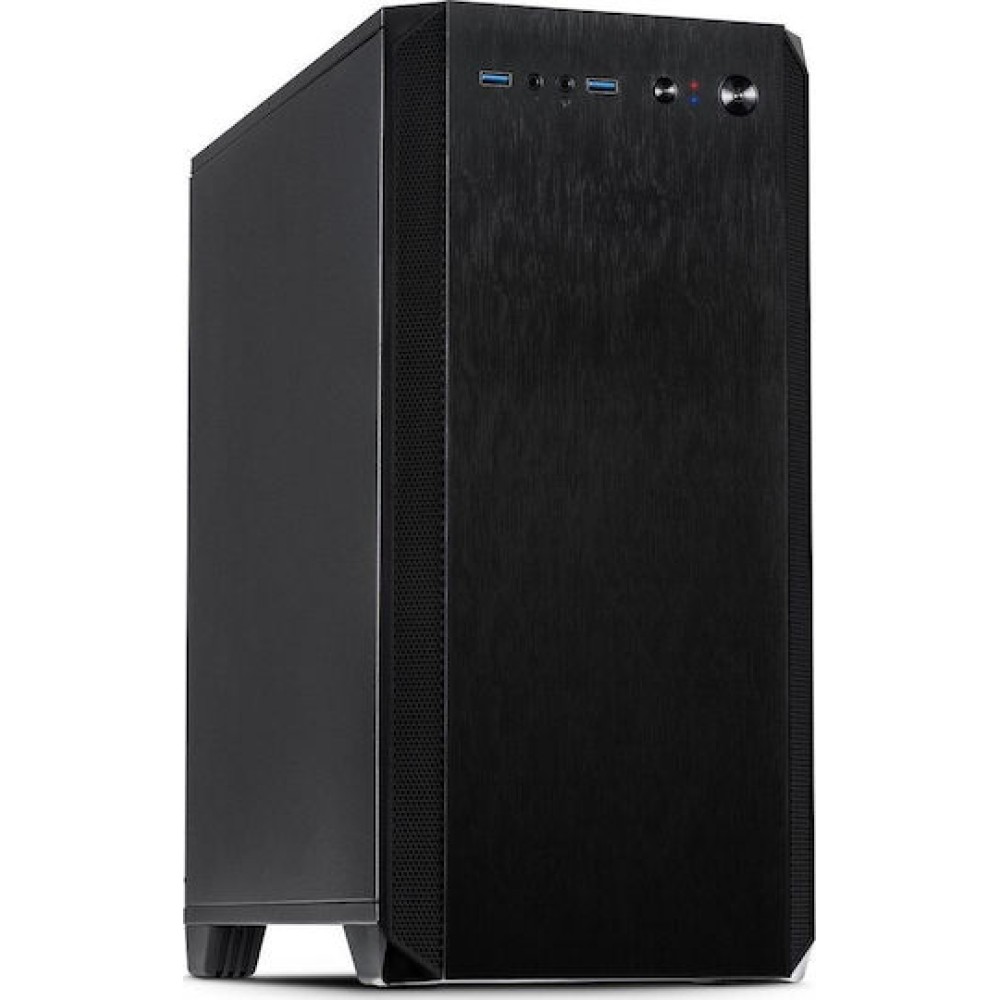 Inter-Tech H-606 Gaming Micro Tower Κουτί Υπολογιστή Μαύρο
