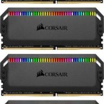 Corsair Dominator Platinum RGB DDR4 32GB RAM με 4x8GB Modules και Ταχύτητα 3200 για Desktop