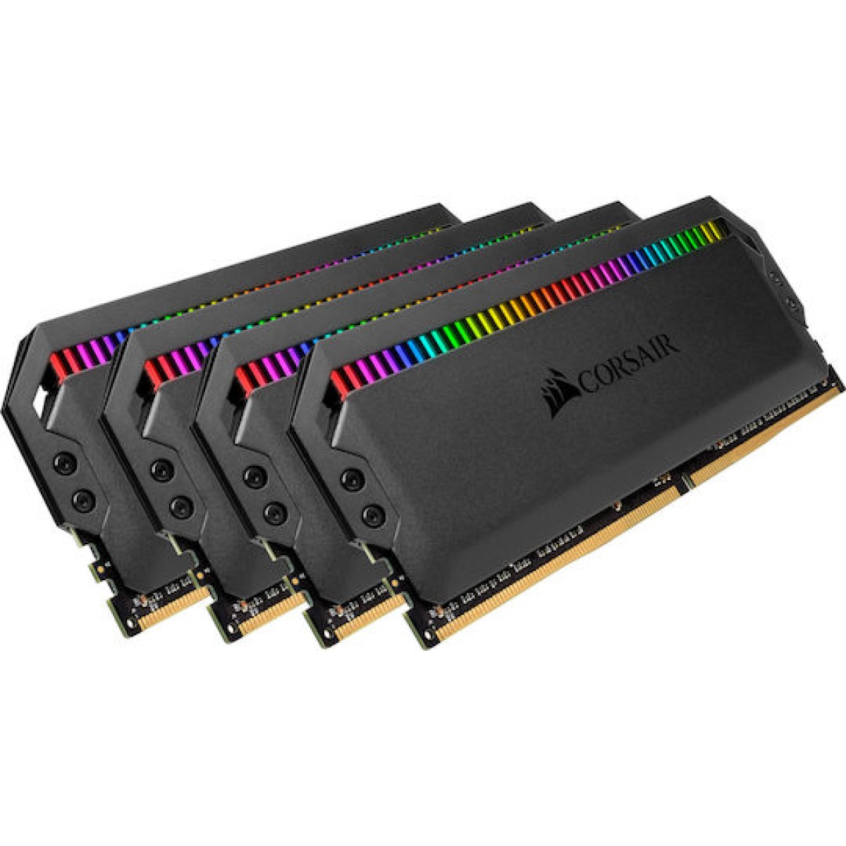 Corsair Dominator Platinum RGB DDR4 32GB RAM με 4x8GB Modules και Ταχύτητα 3200 για Desktop