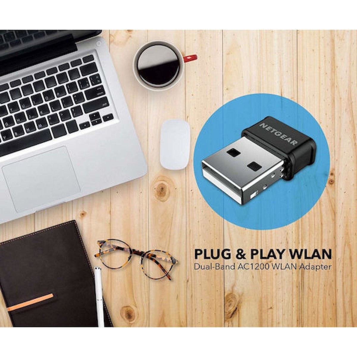 NetGear A6150 Ασύρματος USB Αντάπτορας Δικτύου 867Mbps