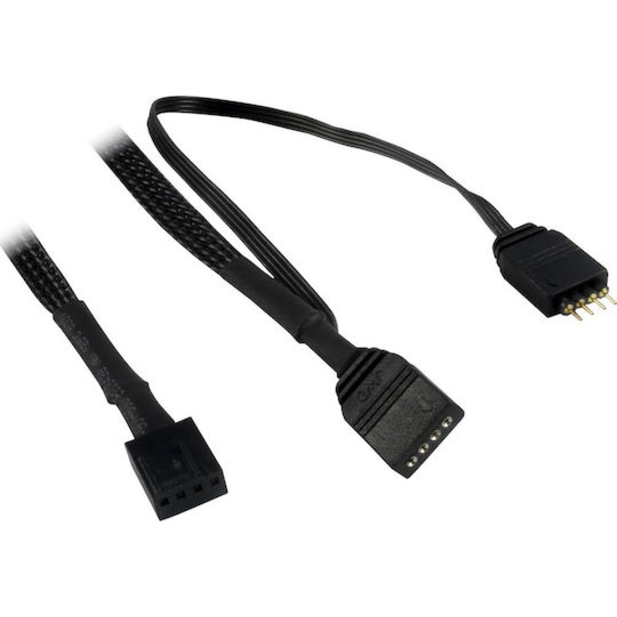 Inter-Tech L-12025 Aura RGB Case Fan με Σύνδεση 4-Pin PWM