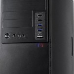 Inter-Tech IT-6865 Micro Tower Κουτί Υπολογιστή Μαύρο