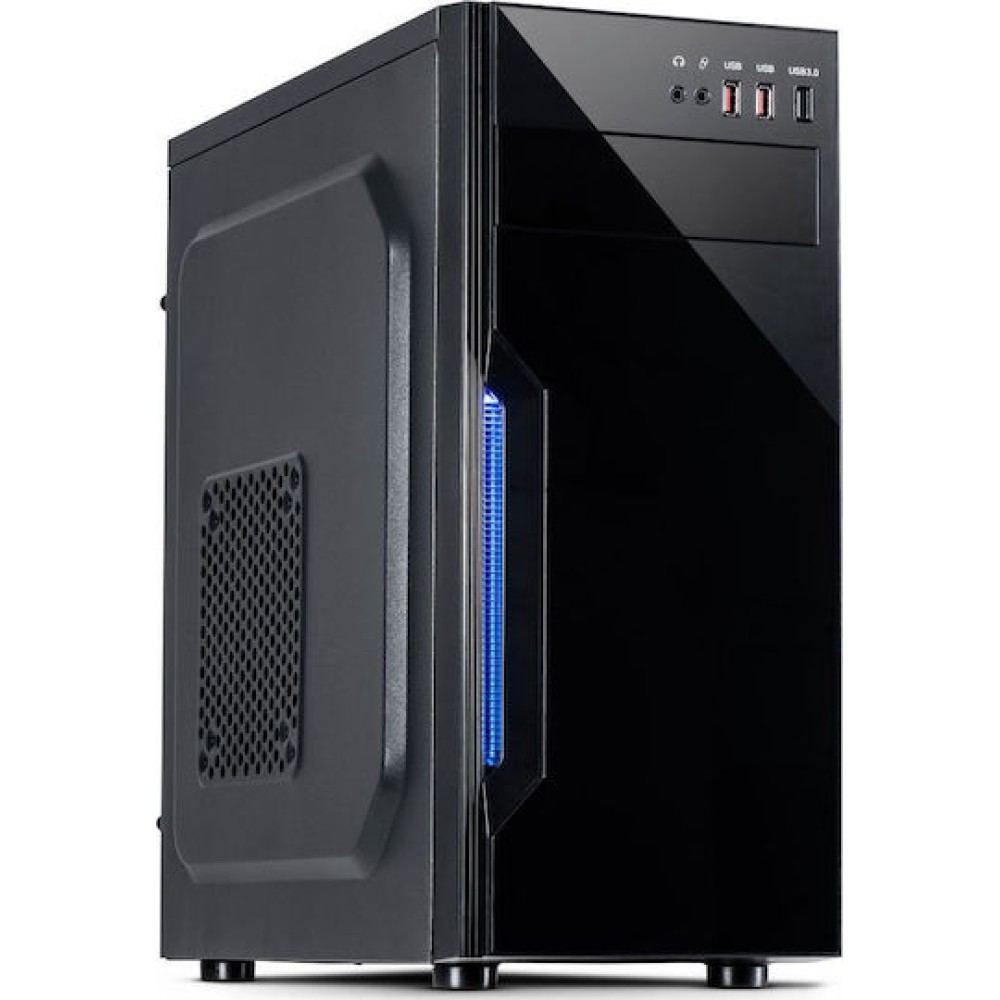 Inter-Tech B-42 Midi Tower Κουτί Υπολογιστή Μαύρο