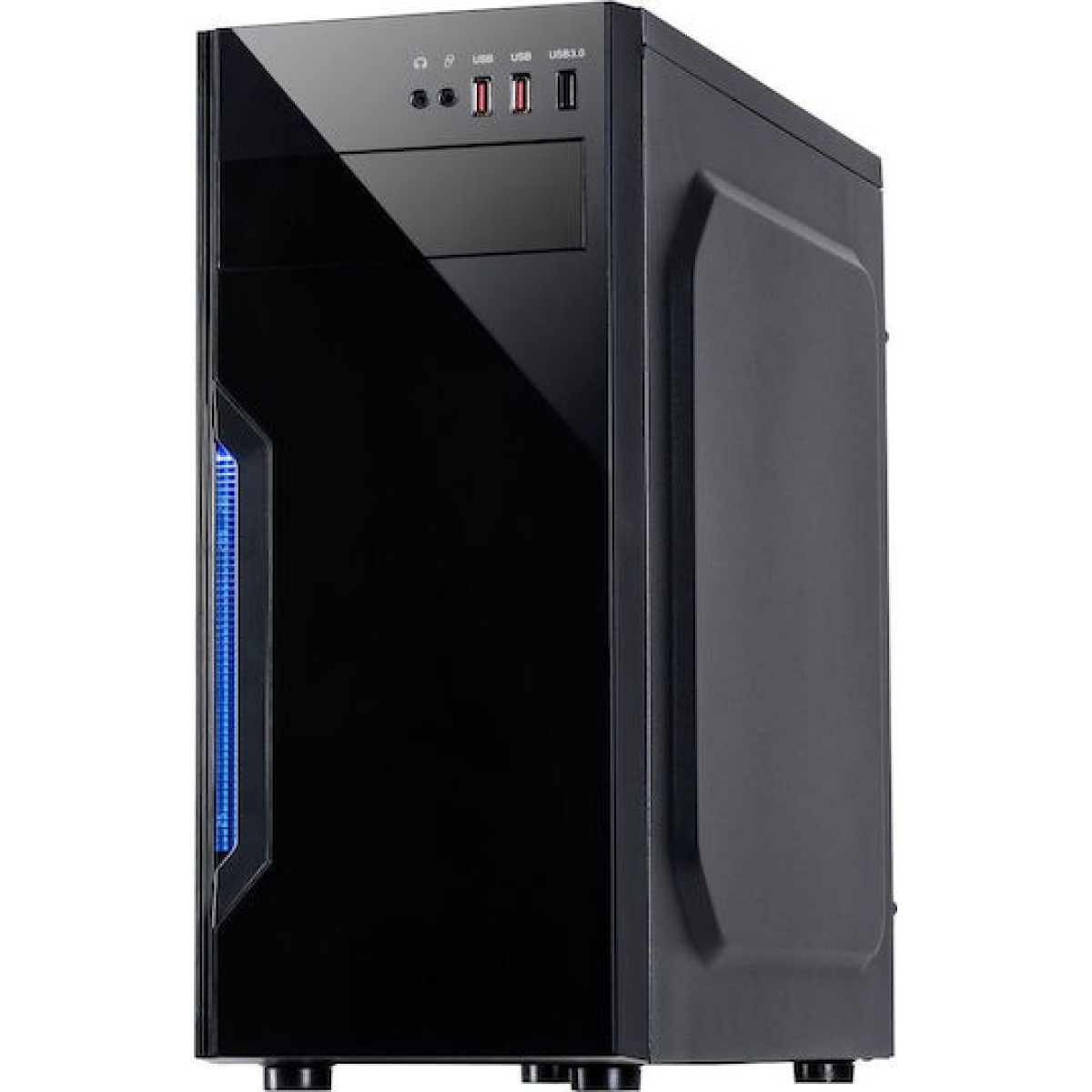 Inter-Tech B-42 Midi Tower Κουτί Υπολογιστή Μαύρο