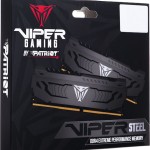 Patriot Viper Steel DDR4 16GB RAM με 2x8GB Modules και Ταχύτητα 3600 για Desktop