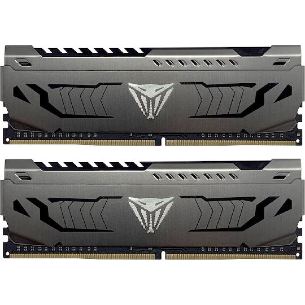 Patriot Viper Steel DDR4 16GB RAM με 2x8GB Modules και Ταχύτητα 3200 για Desktop