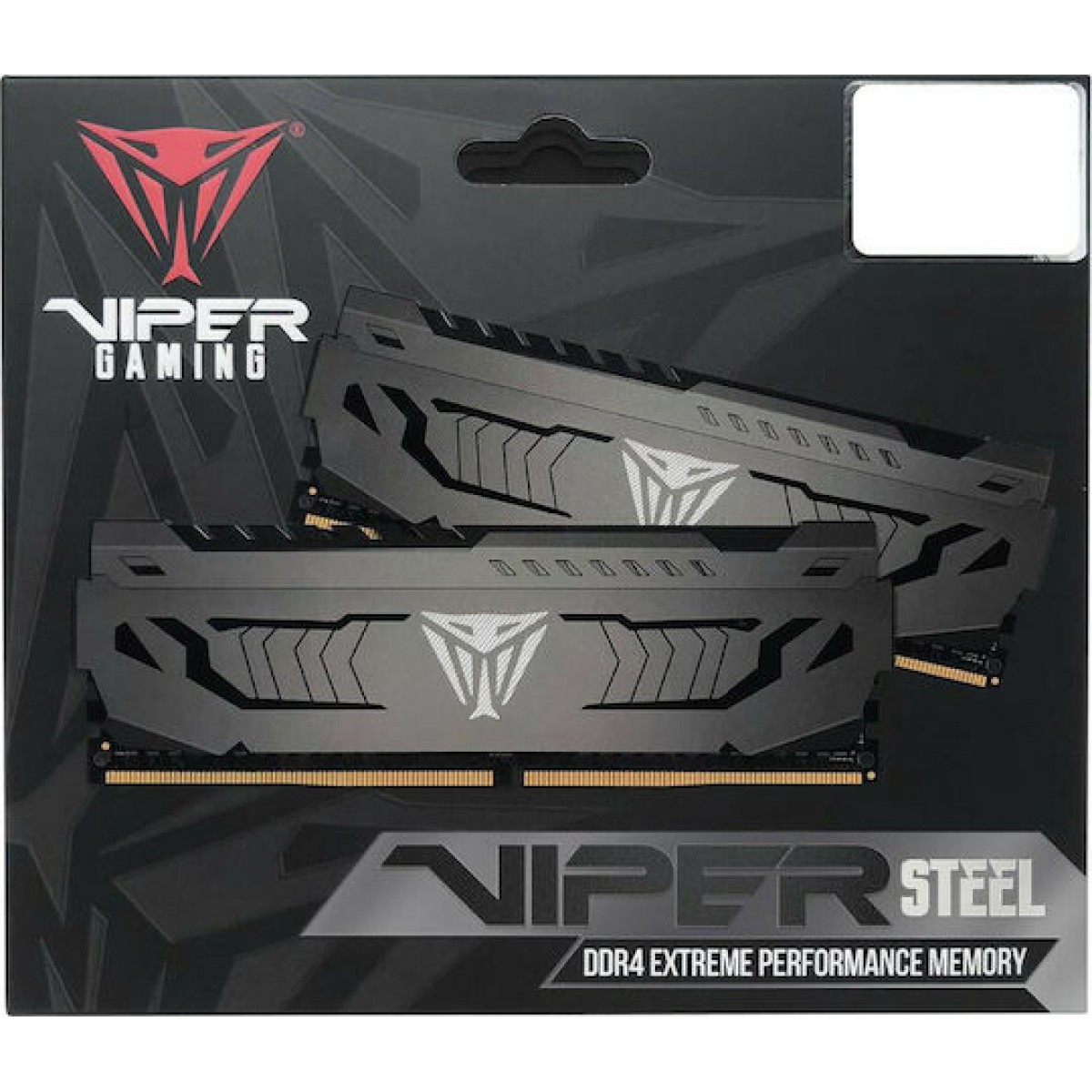 Patriot Viper Steel DDR4 16GB RAM με 2x8GB Modules και Ταχύτητα 3200 για Desktop