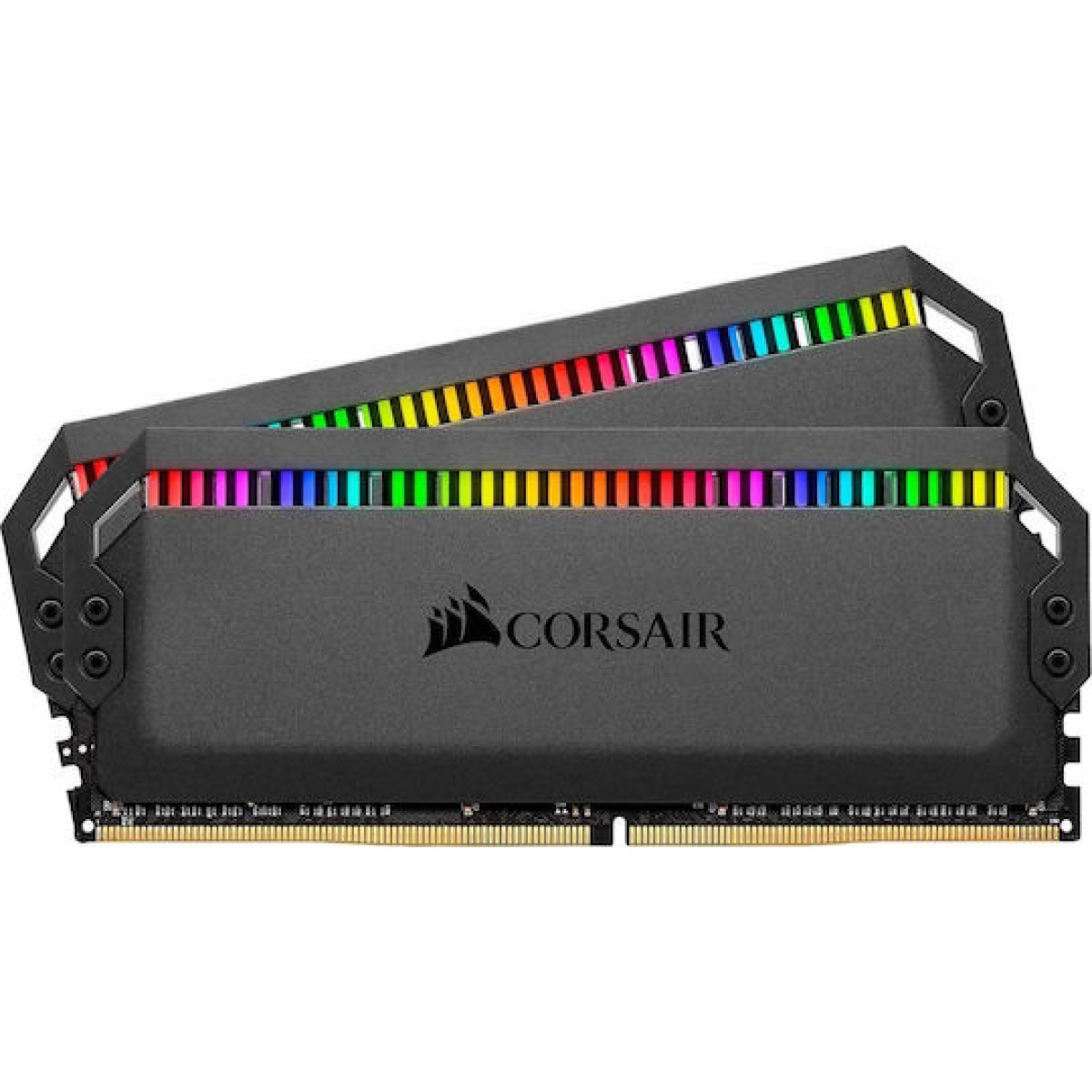 Corsair Dominator Platinum RGB DDR4 32GB RAM με 2x16GB Modules και Ταχύτητα 3466 για Desktop
