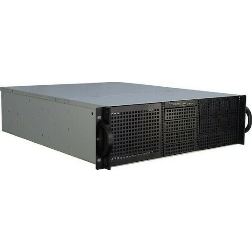 Inter-Tech Server Chassis 3U-30240 Μαύρο