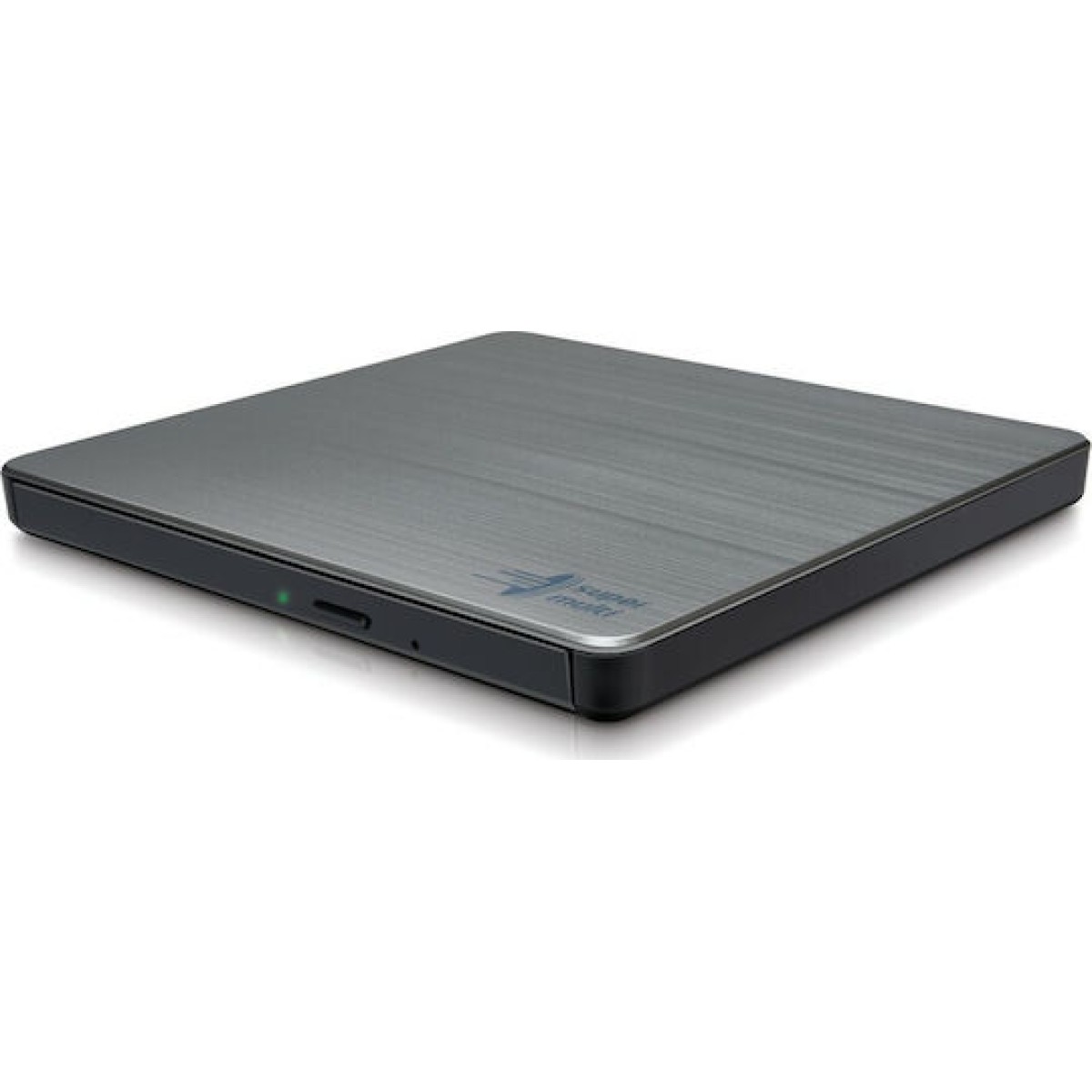 Hitachi-LG Data Storage Εξωτερικός Οδηγός Εγγραφής/Ανάγνωσης DVD/CD για Laptop / Desktop Ασημί