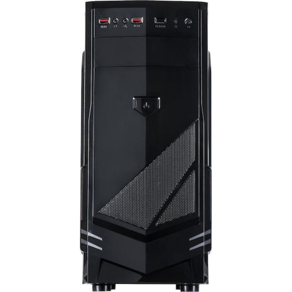 Inter-Tech B-30 Midi Tower Κουτί Υπολογιστή Μαύρο