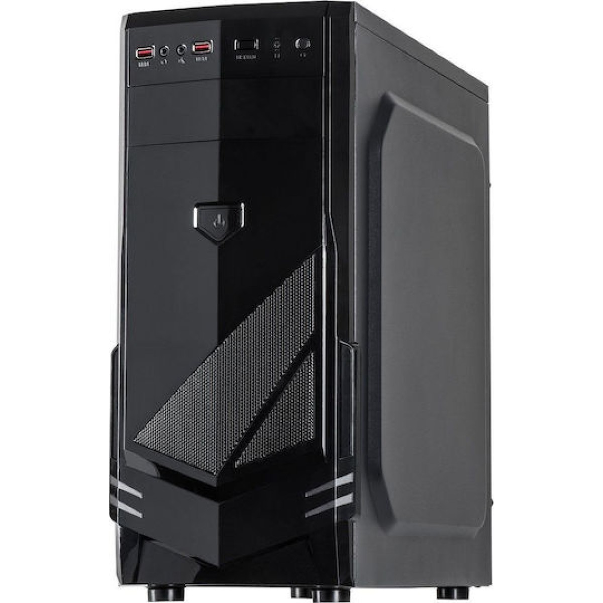 Inter-Tech B-30 Midi Tower Κουτί Υπολογιστή Μαύρο