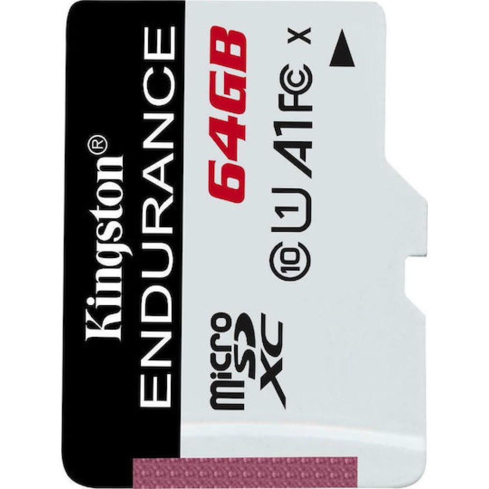 Kingston Endurance microSDXC 64GB Class 10 U1 V10 A1 UHS-I