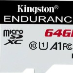 Kingston Endurance microSDXC 64GB Class 10 U1 V10 A1 UHS-I
