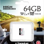 Kingston Endurance microSDXC 64GB Class 10 U1 V10 A1 UHS-I