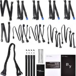 Silverstone ST1000-PTS 1000W Μαύρο Τροφοδοτικό Υπολογιστή Full Modular 80 Plus Platinum