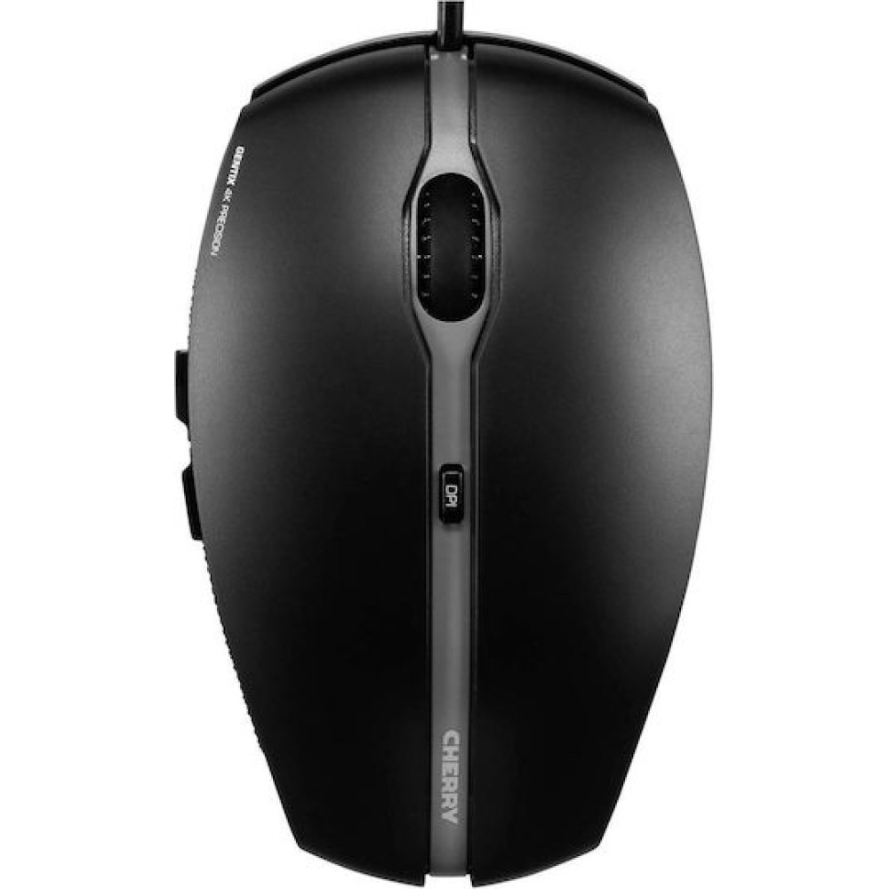 Cherry Gentix 4K Ενσύρματο Ποντίκι Μαύρο