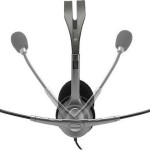 Logitech H110 On Ear Multimedia Ακουστικά με μικροφωνο και σύνδεση 3.5mm Jack σε Γκρι χρώμα