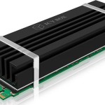 Icy Box Heat Sink for M.2 2280 SSD Ψύξη Μ.2 SSD Μαύρο