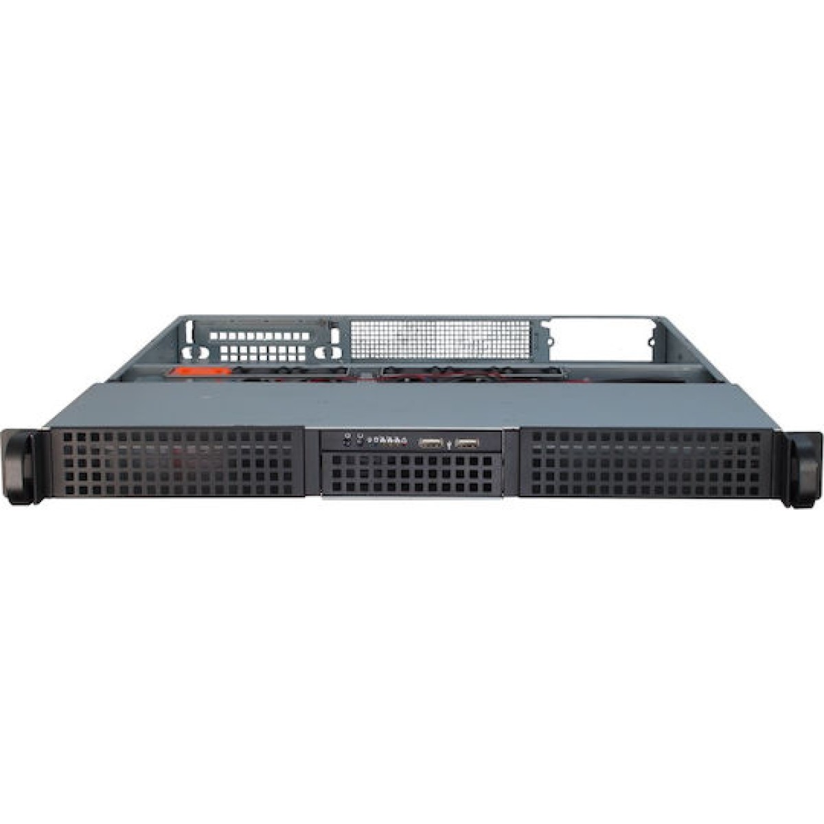 Inter-Tech Server Case 1U-10255 Μαύρο