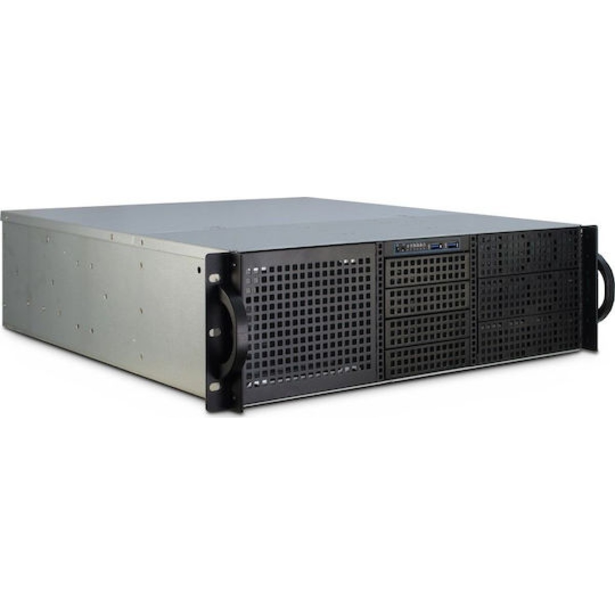 Inter-Tech Case Ipc Server 3U-30248 Μαύρο