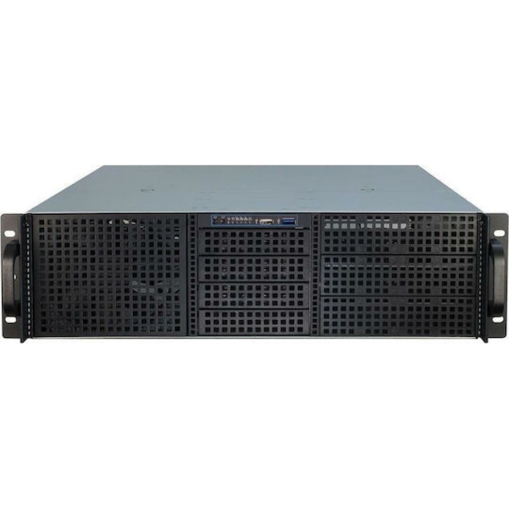 Inter-Tech Case Ipc Server 3U-30248 Μαύρο