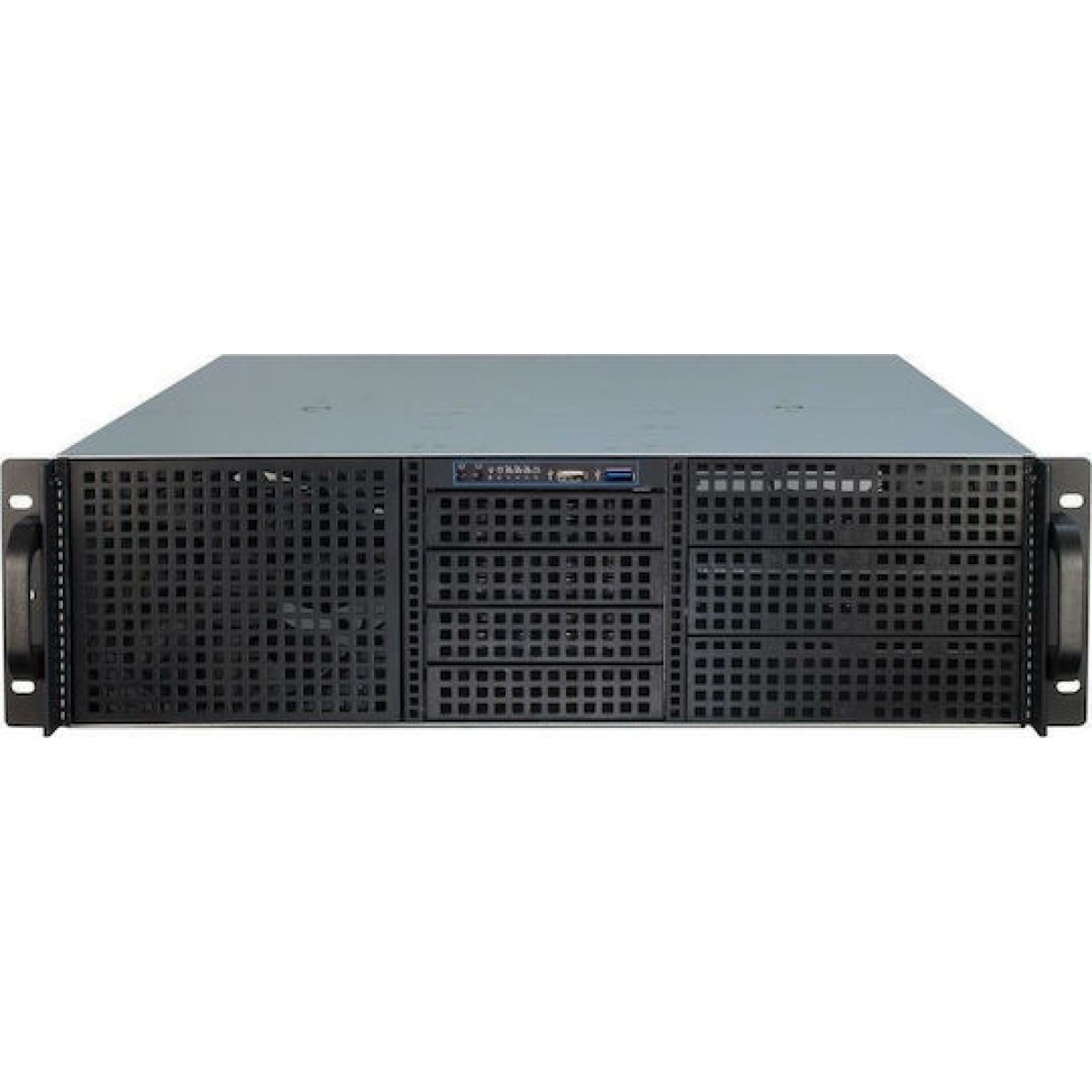 Inter-Tech Case Ipc Server 3U-30248 Μαύρο