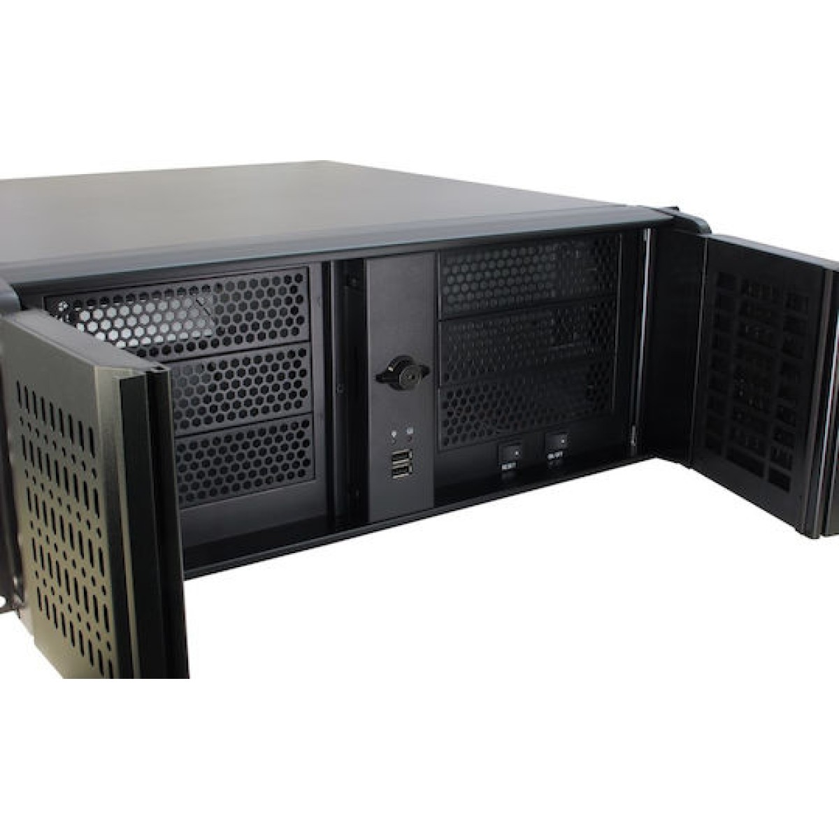Inter-Tech 4U-4098-S Server Case Μαύρο