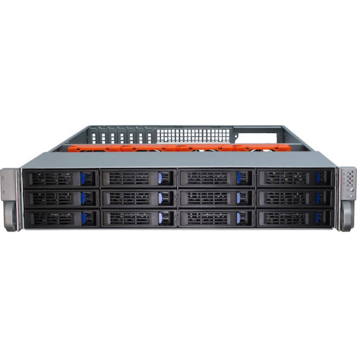 Inter-Tech Server Case 2U 2412 Μαύρο